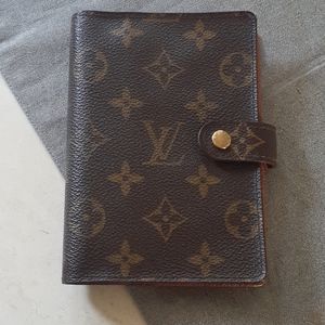 Agenda PM monogram canvas leather planner